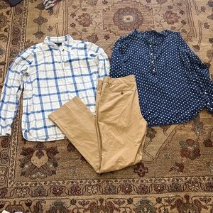 Women’s J Crew 16T tops and pants Tall